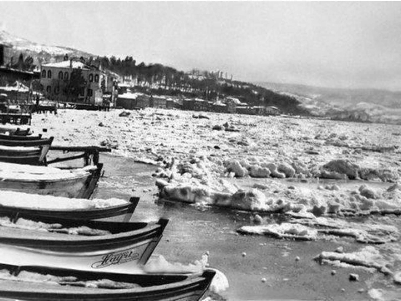 1954 - İstanbul'da yaşanan büyük kış mevsimi 7